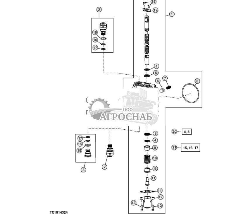 Секция распределителя ковша - ST2207 557.jpg